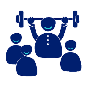 Allied Health gym logo