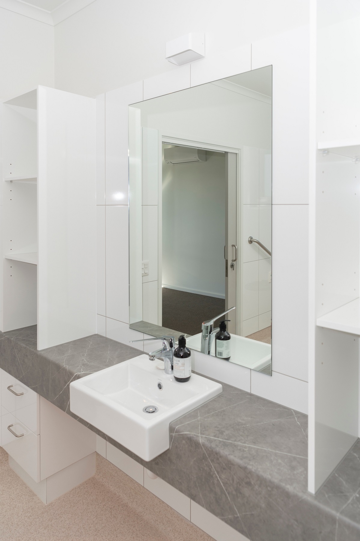 Accessible bathroom at McCrae, Mornington Peninsula SDA residential vacancy.